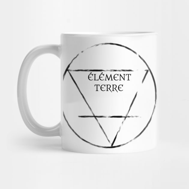 Element terre symbol by Lapicorn Design